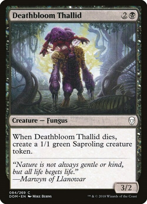 Deathbloom Thallid Card Front