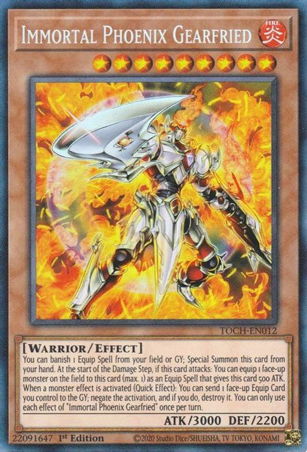 Immortal Phoenix Gearfried Card Front