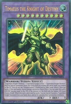 Timaeus the Knight of Destiny Card Front