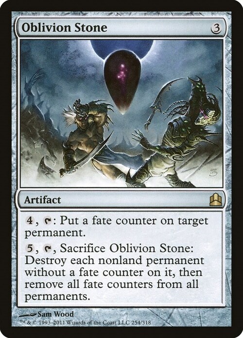 Oblivion Stone Card Front