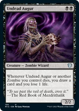 Undead Augur Card Front