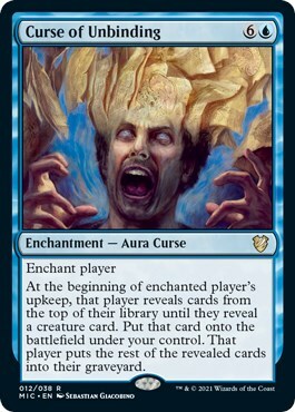 Curse of Unbinding Card Front