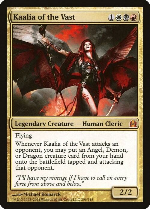 Kaalia of the Vast Card Front