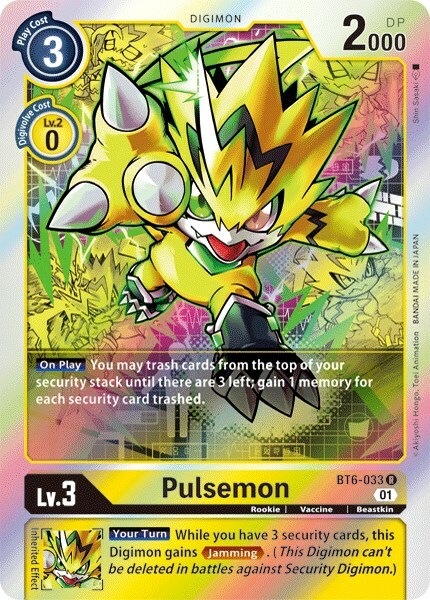 Pulsemon Card Front