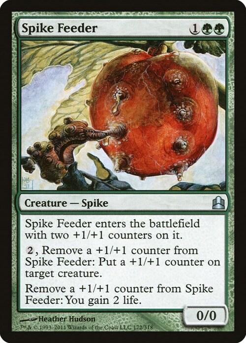 Spike Feeder Card Front