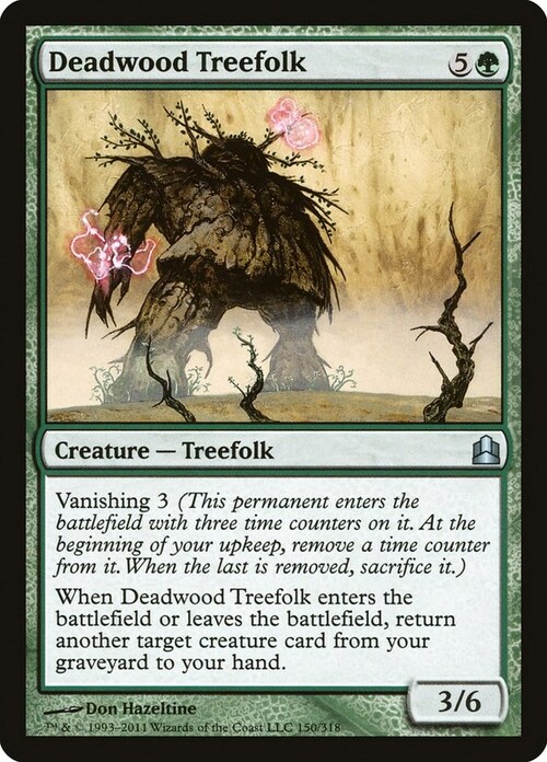 Deadwood Treefolk Card Front