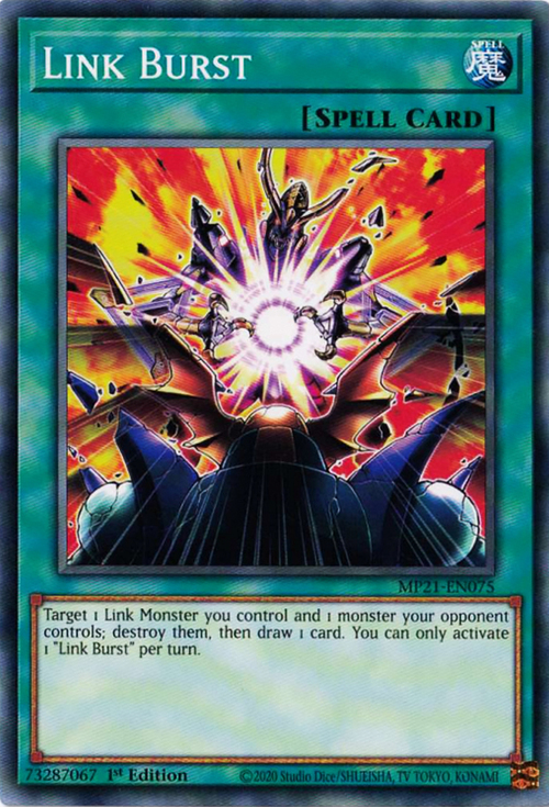 Link Burst Card Front