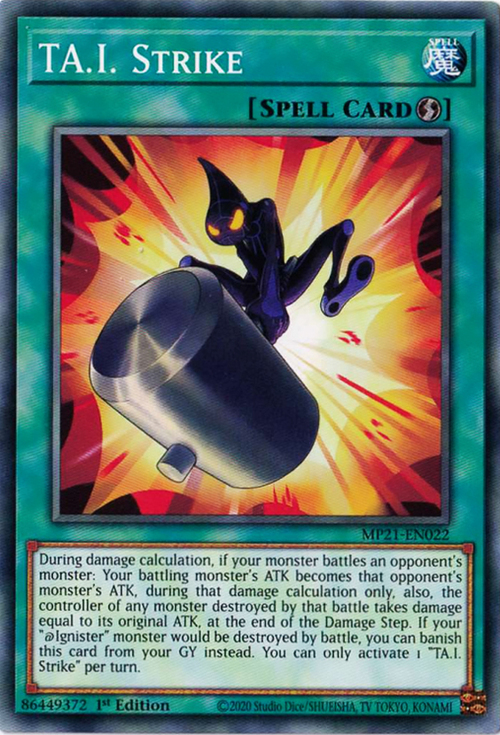 TA.I. Strike Card Front