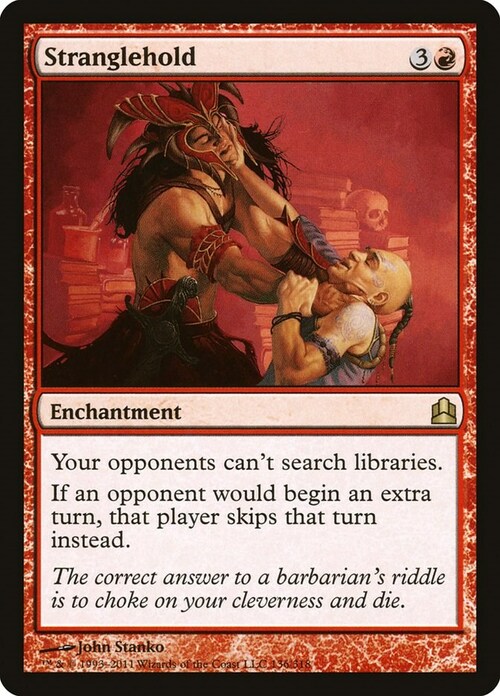 Stranglehold Card Front