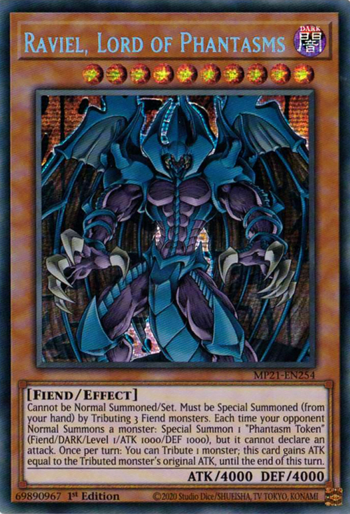 Raviel, Lord of Phantasms Card Front