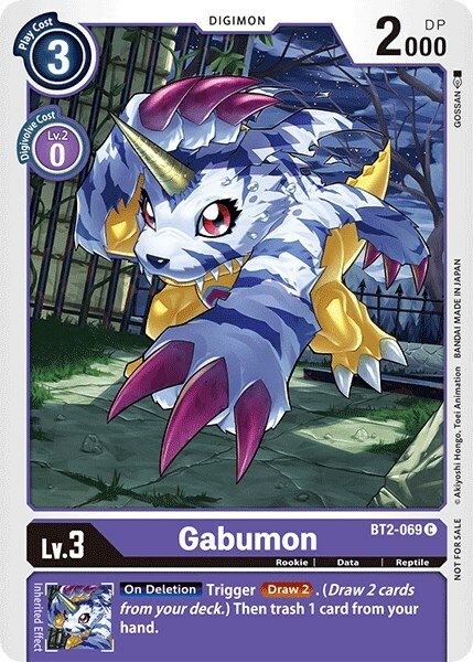 Gabumon Card Front