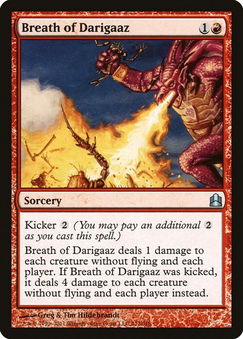 Breath of Darigaaz Card Front