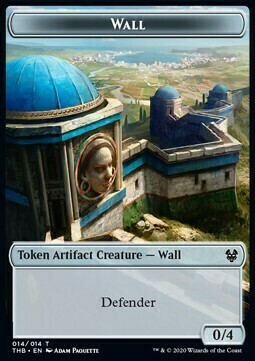 Wall // Human Soldier Card Front