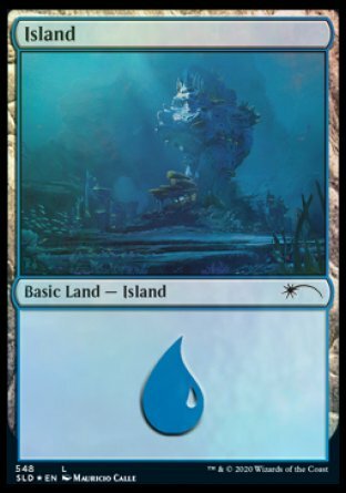 Island Card Front