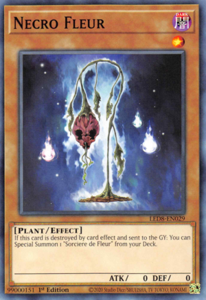 Necro Fleur Card Front