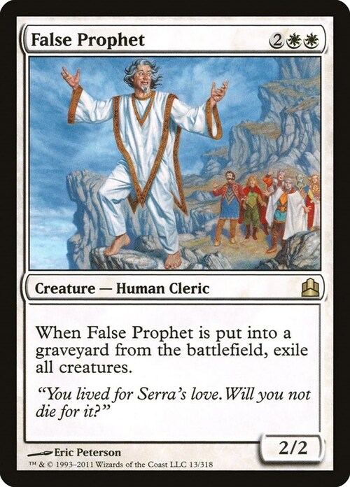 False Prophet Card Front