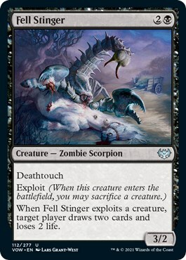 Fell Stinger Card Front