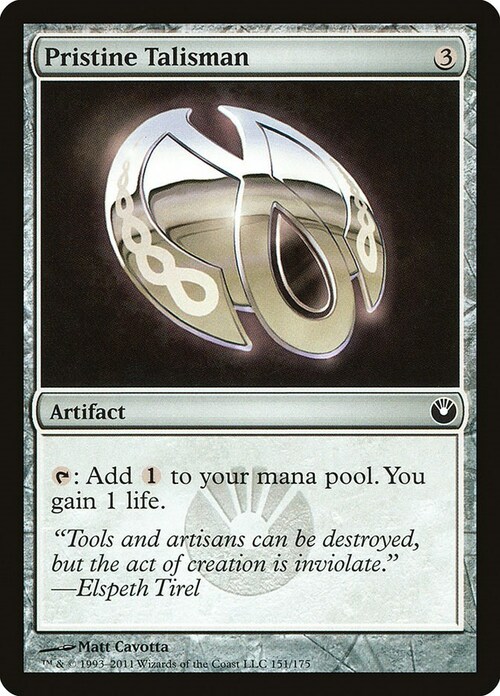 Pristine Talisman Card Front