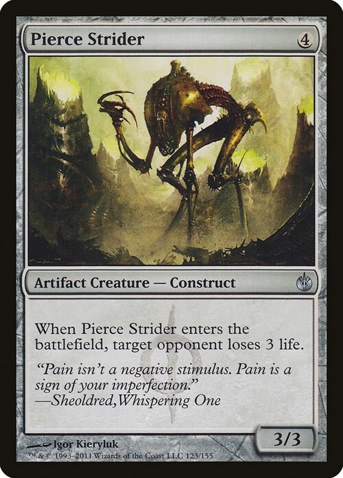 Pierce Strider Card Front