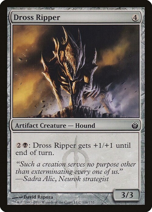 Dross Ripper Card Front