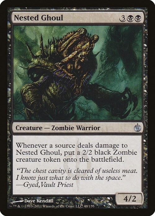 Nested Ghoul Card Front