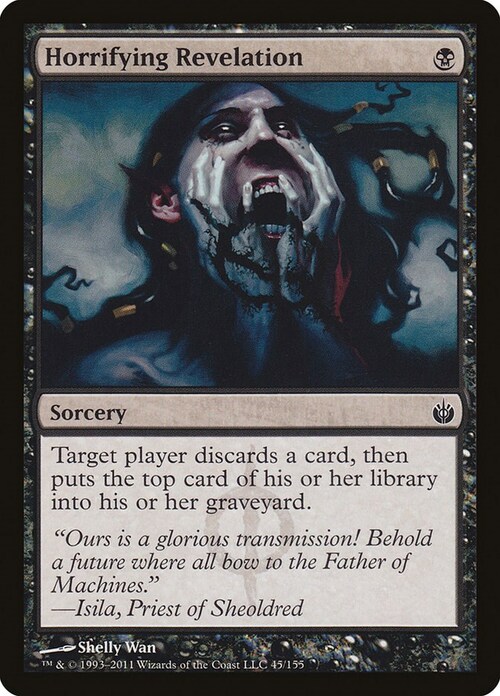 Horrifying Revelation Card Front