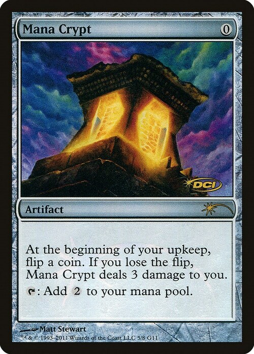 Mana Crypt Card Front