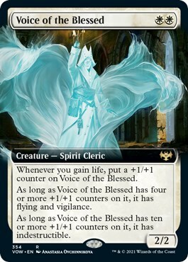 Voice of the Blessed Card Front