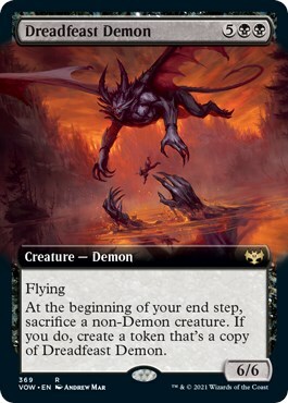 Dreadfeast Demon Card Front