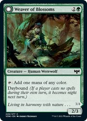 Weaver of Blossoms // Blossom-Clad Werewolf