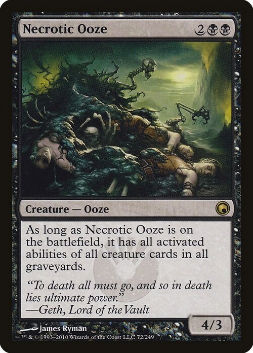 Necrotic Ooze Card Front