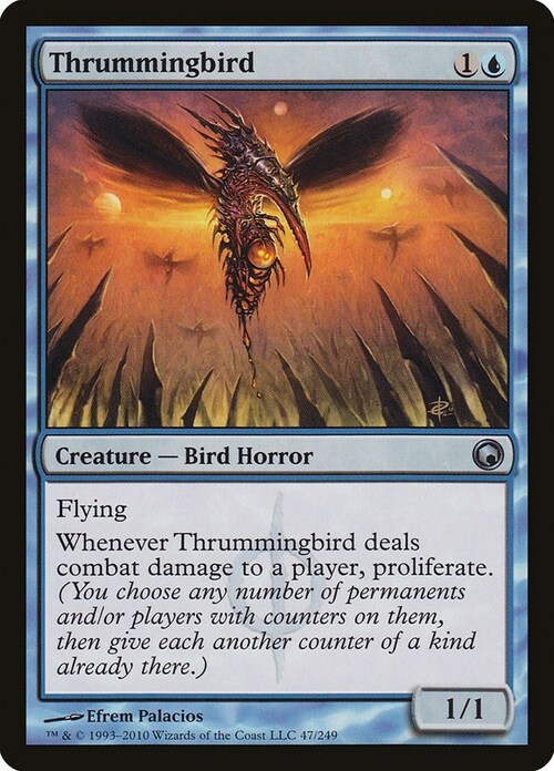 Thrummingbird Card Front