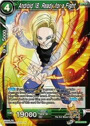 Android 18, Ready for a Fight