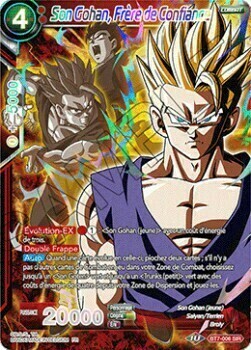 Dependable Brother Son Gohan Card Front