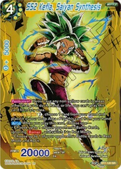 SS2 Kefla, Saiyan Synthesis Card Front