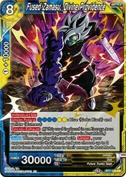 Fused Zamasu, Divine Providence Card Front