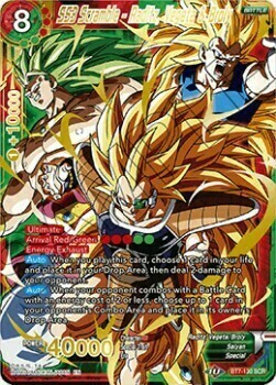 SS3 Scramble - Raditz, Vegeta & Broly Card Front