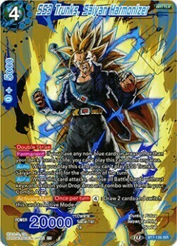 SS3 Trunks, Saiyan Harmonizer Card Front