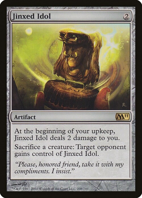 Jinxed Idol Card Front