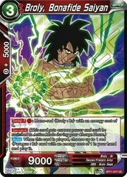 Broly, Bonafide Saiyan