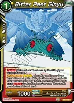 Bitter Past Ginyu Card Front