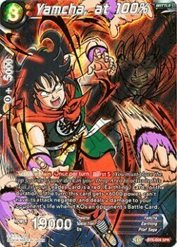 Yamcha, at 100% Card Front