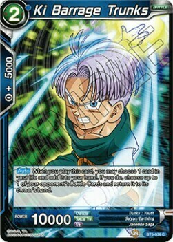 Ki Barrage Trunks Card Front