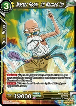 Master Roshi, All Warmed Up Card Front