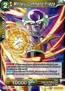 Military Command Frieza Card Front