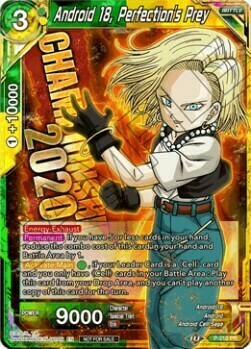 Android 18, Perfection's Prey Card Front