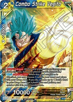 Combo Strike Vegito Card Front