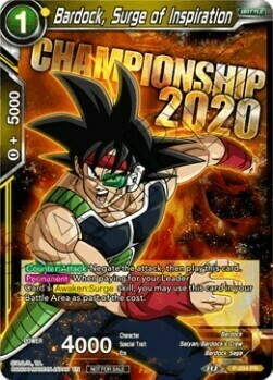 Bardock, Surge of Inspiration Card Front