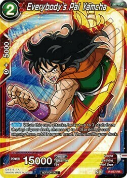 Everybody's Pal Yamcha Card Front