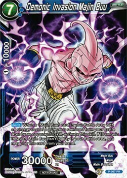 Demonic Invasion Majin Buu Card Front